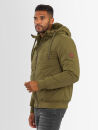 Alessandro Salvarini Herren Winter Jacke Olive O320