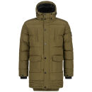 Alessandro Salvarini Herren Winterjacke O285 Dark Olive Größe S - Gr. S