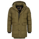 Alessandro Salvarini Herren Winterjacke O285 Dark Olive...