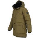 Alessandro Salvarini Herren Winterjacke O285 Dark Olive Größe M - Gr. M