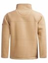 Arctic Seven Herren Fleece Jacke O325 Coffee Größe XXXL - Gr. 3XL