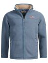 Arctic Seven Herren Fleece Jacke O325 Blau