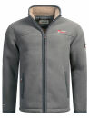 Arctic Seven Herren Fleece Jacke O325 Anthrazit