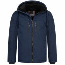 A. Salvarini Herren Winterjacke O332 Navy