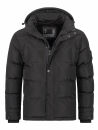 A. Salvarini Herren Winterjacke O326 Schwarz Größe S - Gr. S