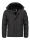 A. Salvarini Herren Winterjacke O326 Schwarz Größe XXL - Gr. 2XL