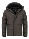 A. Salvarini Herren Winterjacke O326 Dunkelgrau Größe S - Gr. S