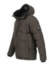 A. Salvarini Herren Winterjacke O326 Dunkelgrau Größe S - Gr. S