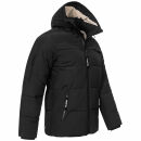 A. Salvarini Herren Winterjacke O334 Schwarz Größe XXL - Gr. 2XL