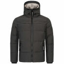 A. Salvarini Herren Winterjacke O334 Dunkelgrau Größe M - Gr. M