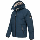 A. Salvarini Herren Winterjacke O334 Navy Größe XXL - Gr. 2XL