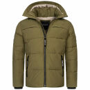 A. Salvarini Herren Winterjacke O334 Olive Größe S - Gr. S