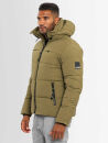 A. Salvarini Herren Winterjacke O334 Olive Größe S - Gr. S