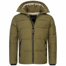 A. Salvarini Herren Winterjacke O334 Olive Größe XXL - Gr. 2XL