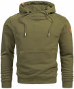 Alessandro Salvarini Herren Hoodie O294 Grün