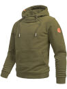 Alessandro Salvarini Herren Hoodie O294 Grün Größe XXXL - Gr. 3XL