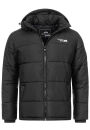 Arctic Seven Herren Winterjacke O333 Schwarz