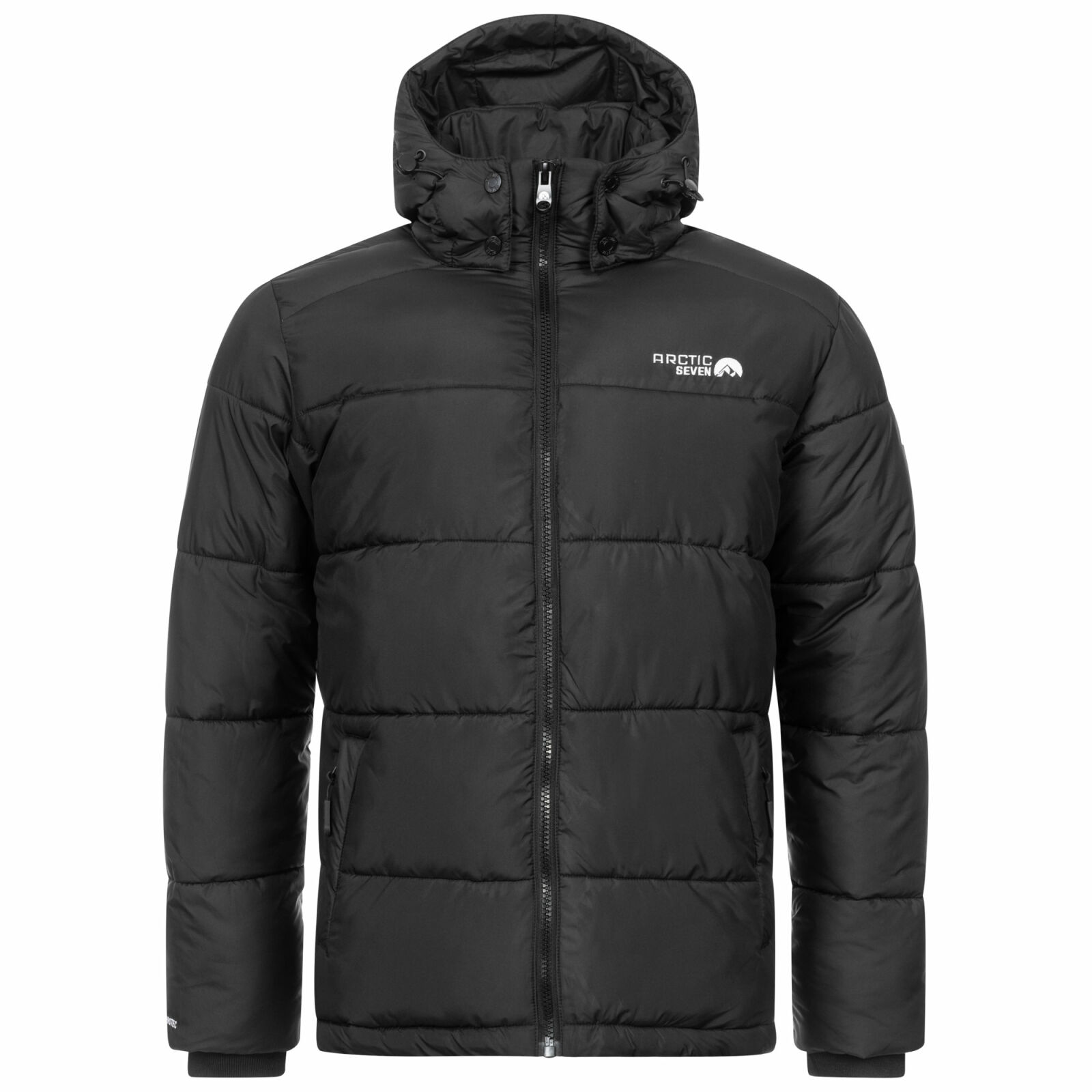 Arctic Seven Herren Winterjacke O333 Schwarz Größe M M
