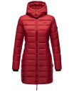Marikoo Abendsternchen Damen Winter Jacke gesteppt B603 Dark Red-Größe M - Gr. 38