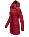 Marikoo Abendsternchen Damen Winter Jacke gesteppt B603 Dark Red-Größe M - Gr. 38
