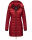Marikoo Abendsternchen Damen Winter Jacke gesteppt B603 Dark Red-Größe M - Gr. 38