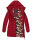 Marikoo Abendsternchen Damen Winter Jacke gesteppt B603 Dark Red-Größe M - Gr. 38