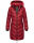 Marikoo Armasa Damen Winter Steppjacke Stepp Parka Winterjacke B842 Dark Red Größe M - Gr. 38