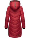 Marikoo Armasa Damen Winter Steppjacke Stepp Parka Winterjacke B842 Dark Red Größe L - Gr. 40