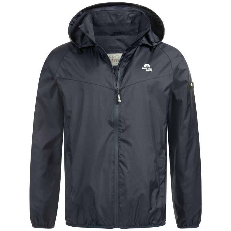 Arctic Seven Herren Regenjacke AS412 Navy Größe XXL - Gr. 2XL