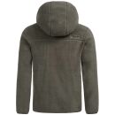 Arctic Seven Herren Fleecejacke AS413 Dunkelgrau Größe M - Gr. M