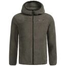 Arctic Seven Herren Fleecejacke AS413 Dunkelgrau Größe L - Gr. L