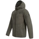 Arctic Seven Herren Fleecejacke AS413 Dunkelgrau Größe L - Gr. L