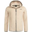 Arctic Seven Herren Fleecejacke AS413 Beige Größe XL - Gr. XL