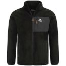 Arctic Seven Herren Sherpa Fleecejacke AS415 Schwarz...