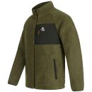 Arctic Seven Herren Sherpa Fleecejacke AS415 Olive Größe L - Gr. L