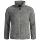 Arctic Seven Herren Sherpa Fleecejacke O335 Dunkelgrau