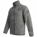 Arctic Seven Herren Fleece Jacke O335 Dunkelgrau Größe S - Gr. S