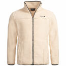 Arctic Seven Herren Sherpa Fleecejacke O335 Beige Größe S - Gr. S