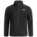 Arctic Seven Herren Fleece Jacke O335 Schwarz Größe M - Gr. M