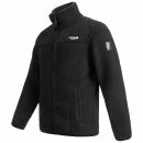 Arctic Seven Herren Fleece Jacke O335 Schwarz Größe L - Gr. L