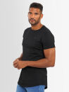 A. Salvarini Herren T-Shirt O318 Schwarz