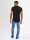 A. Salvarini Herren T-Shirt O318 Schwarz Größe S - Gr. S