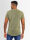 A. Salvarini Herren T-Shirt O318 Olive Größe XXL - Gr. 2XL
