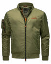 Stone Harbour Berkoo Herren Bomber Jacke B749 Olive Größe S - Gr. S