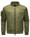 Stone Harbour Berkoo Herren Bomber Jacke B749 Olive Größe S - Gr. S