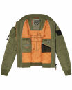 Stone Harbour Berkoo Herren Bomber Jacke B749 Olive Größe S - Gr. S