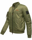 Stone Harbour Berkoo Herren Bomber Jacke B749 Olive Größe XXL - Gr. 2XL