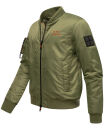 Stone Harbour Berkoo Herren Bomber Jacke B749 Olive Größe XXXL - Gr. 3XL