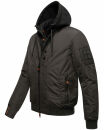 Stone Harbour Hoobo Herren Bomber Jacke B750 Schwarz Größe XXL - Gr. 2XL