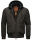 Stone Harbour Hoobo Herren Bomber Jacke B750 Schwarz Größe XXL - Gr. 2XL